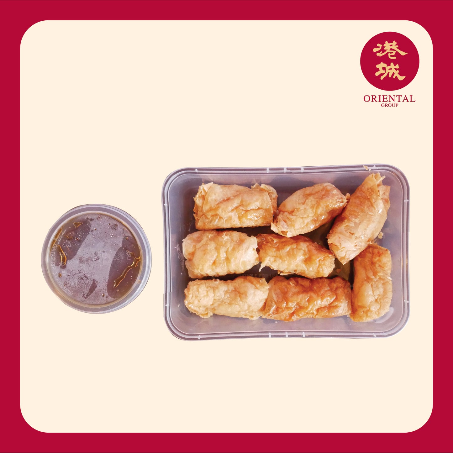 Beancurd Roll with Chef's Special Sauce 8 pcs